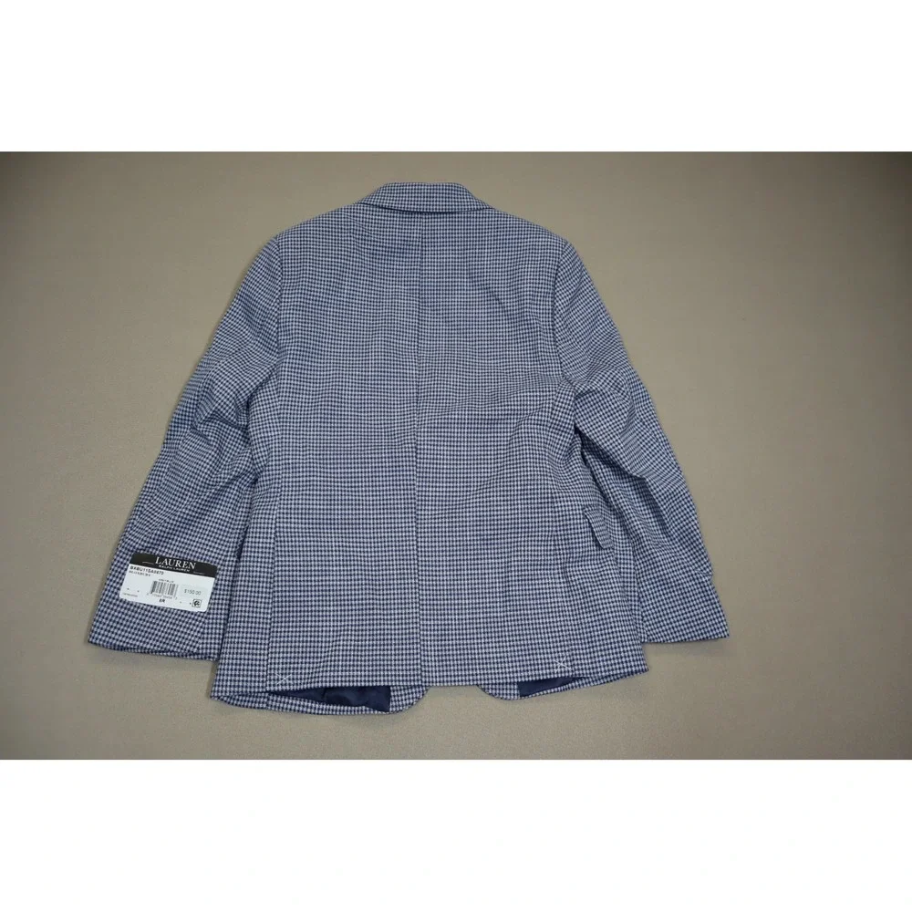 Lauren Ralph Lauren Big Boys Mini Check‎ Classic Sport Suit Jacket Size 8R